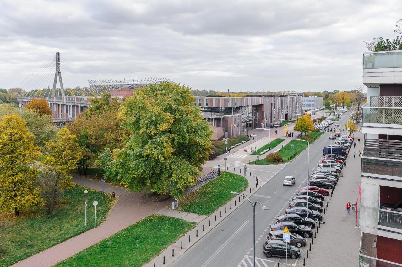 Lumina Apart With A Large Balcony Near Presidential Palace And River Warschau Buitenkant foto